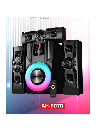 Platinum Subwoofer For Computer with Bluetooth Connection - AUX Cable - Memory Card port - USB port And Remote Control Model AH-6070