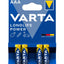 VARTA Longlife Power AAA Micro LR06 Alkaline Battery (4-pack) -  ideal for toys, torches, controllers and other battery-powered devices