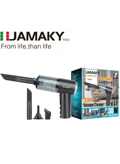 JAMAKY Italy Vacuum cleaner with power of 30 watts, capacity of 1.0 liters, with Italian technology that makes it more practical and easy to use, model JMK1600