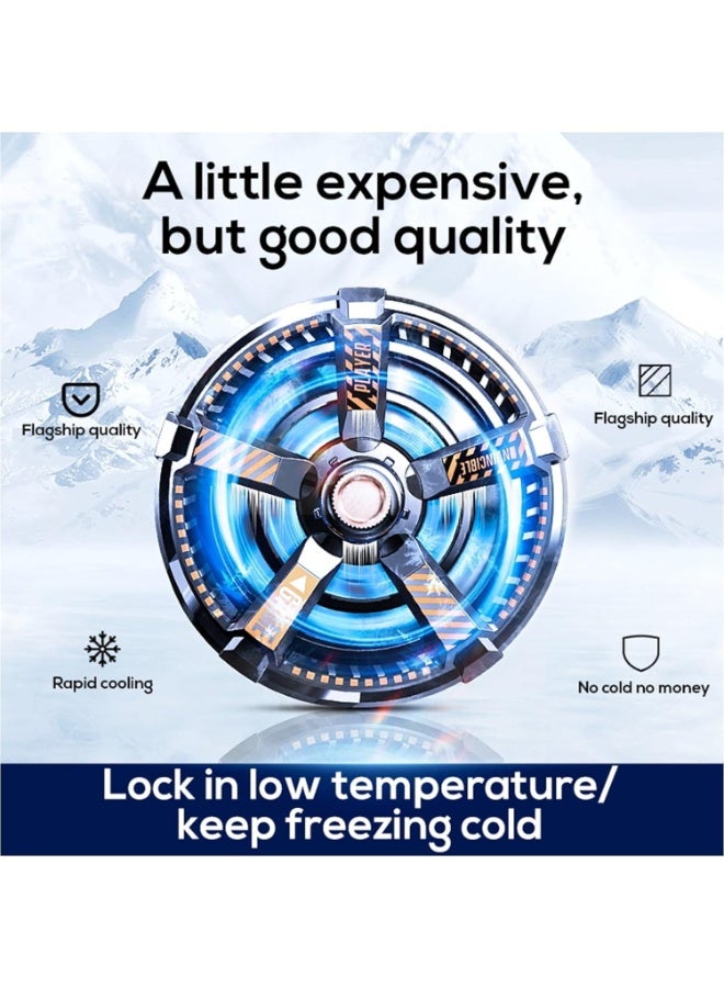 Fast Cooling Mobile Phone Cooler CXA3 , Phone Cooler for Gaming With Cable Type-C , Magnetic and Clip Semiconductor Ice 
