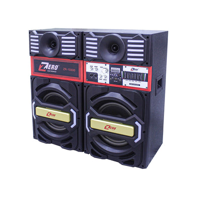 Subwoofer equipped with Bluetooth technology - memory card port - USB port and remote model ZR-10500