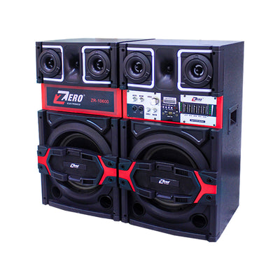 Zero Subwoofer equipped with Bluetooth technology - memory card port - USB port and remote model ZR-10600