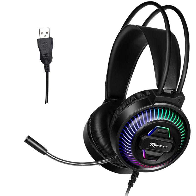 XTRIKE ME GH510 USB RGB Gaming Headset – Stereo Sound