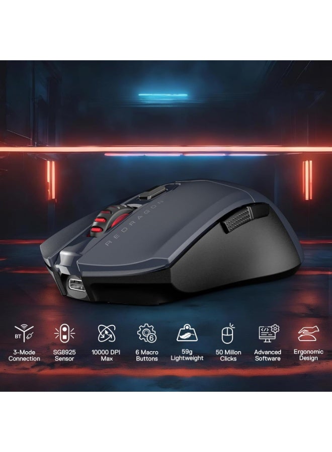 عرض جانبي لماوس ريدراجون M995GB-LIT