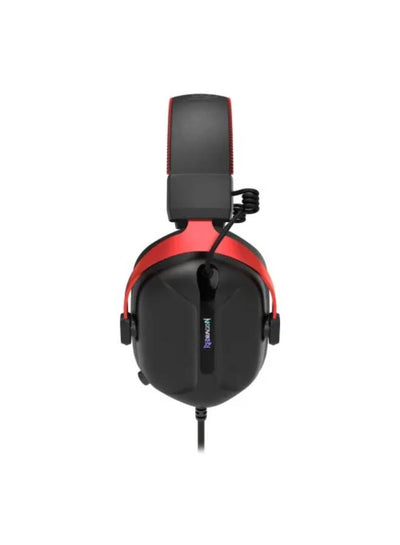 سماعة جيمنج Redragon H312 Cybill بصوت 7.1 وإضاءة RGB أسود