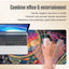 Astronaut 3 Extended Gaming Mouse Pad with Stitched Edges 70×30cm XL Desk Mat for Gaming, Office, Keyboard, Mouse, Lapto