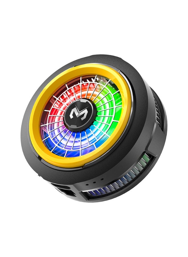 CX20 Magnetic Phone Cooler – Semiconductor Mobile Cooling Fan with 2-in-1 Magnetic & Clip-On Design, Fast Ice Cooling, P