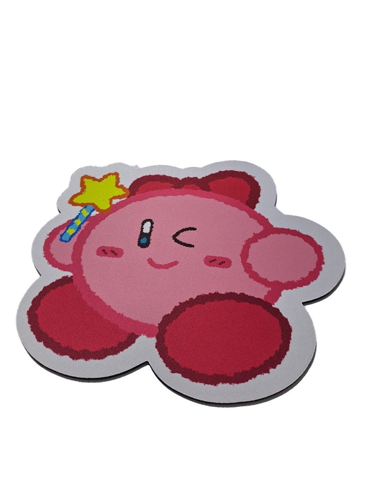 Mini Hand Mouse Pad 3MM , Cute Design HD Print Pattern Desk Mat, Extended Mouse Pad and Keyboard Mouse Pads, Waterproof 