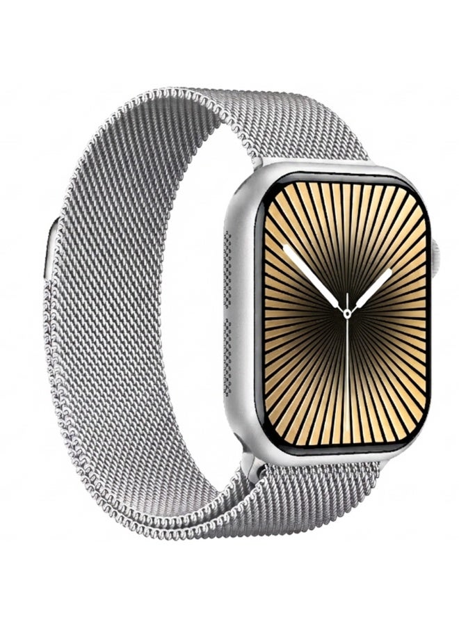SW-11 Smart Watch with 2.01" HD Display, Bluetooth Calling, 3 Interchangeable Watch Bands, Heart Rate & Sleep Monitor, M