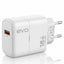 EVO-C13 18W Fast Wall Charger with USB-A Quick Charging Port, Single USB Power Adapter, Smart Chip Technology Charging B