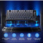 Gaming Keyboard PENUMBRA K687GG PRO Full Aluminum Alloy Hot-Swappable Mechanical Keyboard with 3-Mode Connection, Gasket