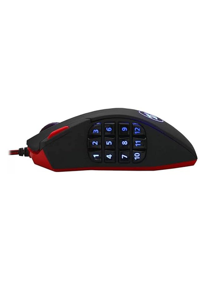 ماوس جيمنج Redragon M901-K-2 Perdition 2 بـ 19 زر أسود