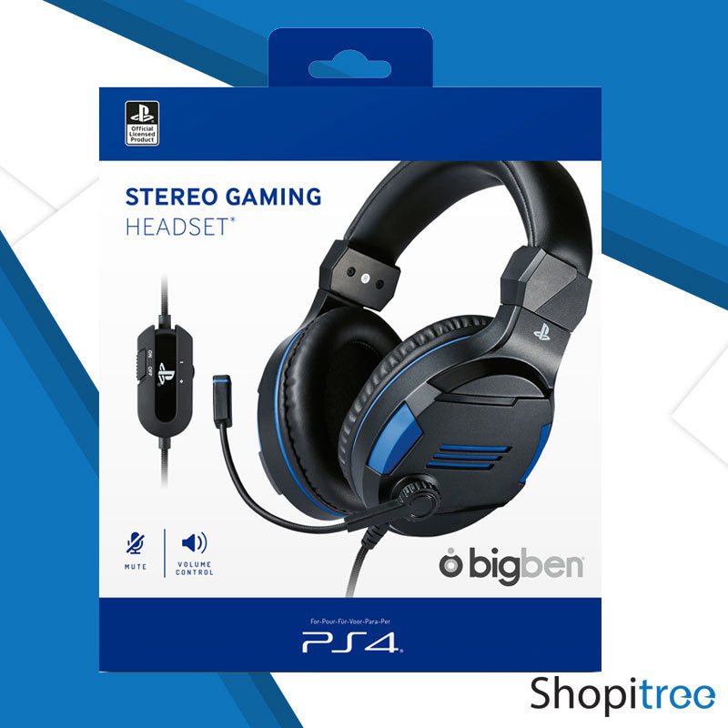 bigben Stereo Gaming Headset For PS4