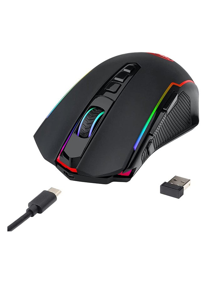 تفاصيل أزرار وعجلة التمرير في Redragon M910-KS