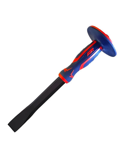 Apt Cold Flat Chisel with Fiberglass Handle, 16 mm x 300 mm Size, Blue/Red AH20716300