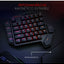 كيبورد جيمنج REDRAGON K585 DITI ميكانيكال يد واحدة مفاتيح زرقاء أسود