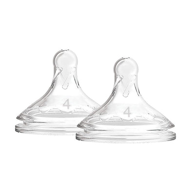 Dr. Brown’s Level 1 Silicone W-N Options+ Anti-Colic Nipple, 2-Pack