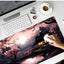 Japan Sakura Blooms Desk Mat Japanese Mouse Pad Large Cute Black Pink Aesthetic Desk Pad Gaming Mousepad Extended Keyboa