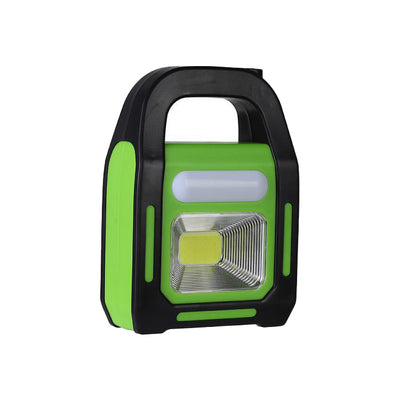 Power Master HB-9707A-1 Stage USB Output Rechargeable Solar Lamp Green