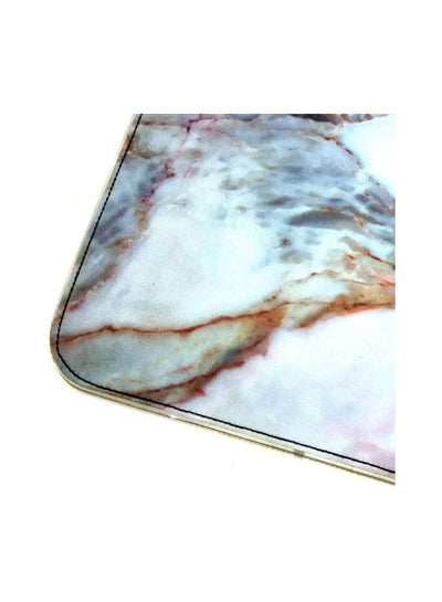 Marble RGB XL Gaming Mouse Pad, Non-Slip, Water-Resistant, Rubber Cloth, Stitched Edge, Computer Game Mouse & Keyboard M