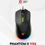 Fantech Mouse VX6 Black Gaming Optical Sensor , Up to 60 IPS / 20G Acceleration