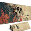 Skull Mouse Pad Japanese Ukiyo-e Mouse Pad Large Anime Big Mouse Pads for Desk Large Gaming Large Mouse Pad for Men Desk