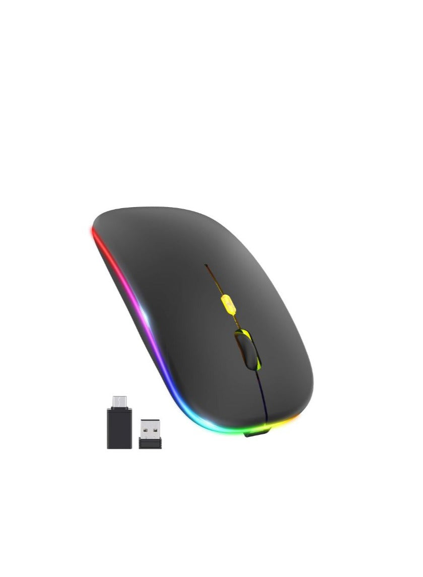 HP Wireless Computer Mouse W10 Rechargeable Slim Silent – Planet Gate