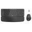 مجموعة كيبورد وماوس Redragon BS-7162 MAX Wireless بتصميم مريح أسود