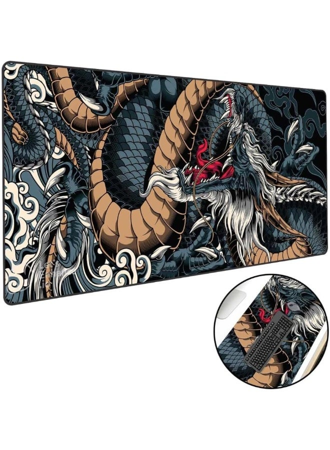Large professional mouse pad measuring 70 x 30 cm - Stylish and modern design suitable for gaming and office work. High-