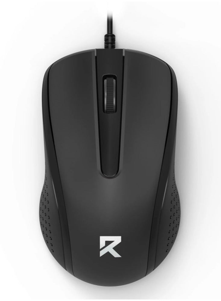 REDRAGON BM-4049 mouse features a S3199 sensor, with a DPI of 1200 and a polling rate of 125 Hz. It has an ambidextrous shape, weighs approximately 73g (±5g), and includes durable Huano switches.