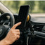 XS-811 Magnetic Car Phone Holder, 360° Rotating Adjustable & Extendable Smartphone Mount, One-Hand Operation, Center Con