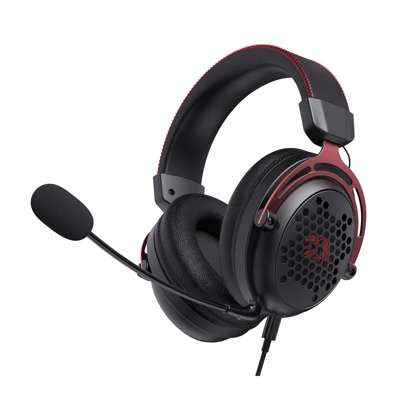 Redragon H386 Diomedes USB Gaming Headset – 7.1 Surround Sound (Black)