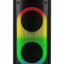 V-2895 Double 8-Inch Portable Bluetooth Party Speaker, Rechargeable Battery, Powerful Bass, LED Flame Lights, Karaoke Mi