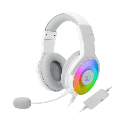 Redragon H350 PANDORA RGB USB Gaming Headset, Surround Sound 7.1 (White)