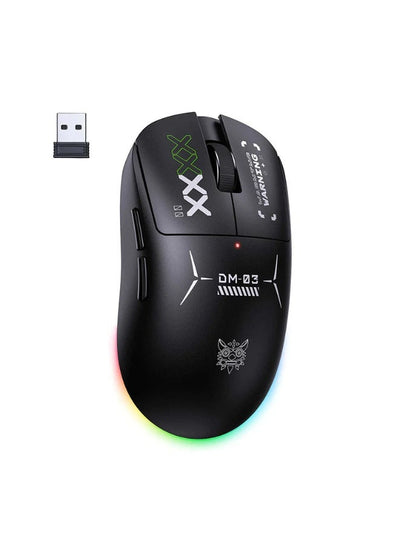 Professional Tri-Mode Wireless Gaming Mouse, High-Precision RGB Gaming Mouse with Bluetooth, 2.4GHz Wireless & Wired Con