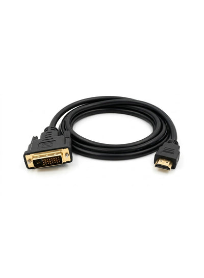 كابل Platinum DVI إلى HDMI طول 1.5m دقة عالية أسود