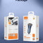 60W Dual Port PD and QC Super Fast Car Charger, USB-C Power Delivery 30W and USB-A Quick Charge 30W Car Charging Adapter