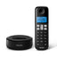 Philips Cordless Phone D1611 - Non Slip Grip (Black Color)