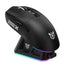 onikuma DM07 Tri-Mode RGB Wireless Gaming Mouse Black