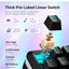 K708 Mechanical Keyboard , Tri-Modes Gaming Keyboard BT/2.4G/USB-C, Macro Programmable Mechanical Gaming Keyboard,LCD Sc