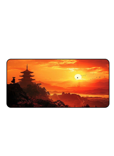 Large professional Samurai mouse pad measuring 70 x 30 cm - Stylish and modern design suitable for gaming and office wor