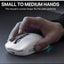 Tri-Mode RGB Wireless Gaming Mouse White Edition, High-Precision Bluetooth,  Wireless & Wired Gaming Mouse for PC, Lapto