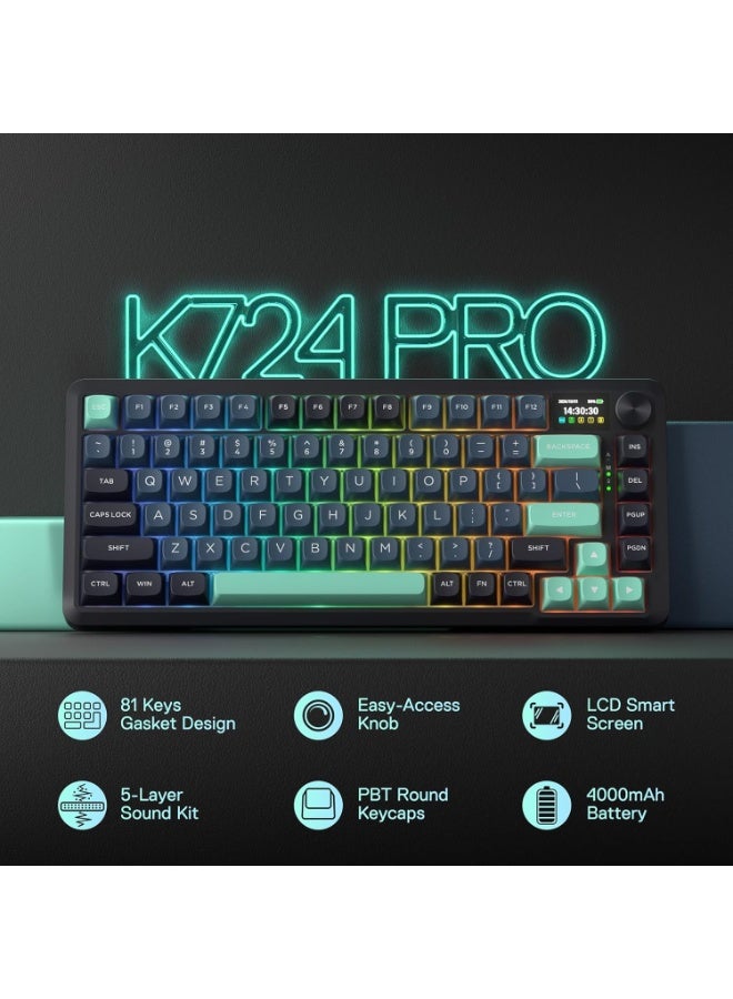 البنية الداخلية لكيبورد Redragon K724GBG PRO