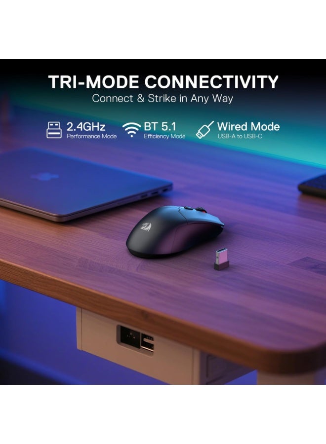 تفاصيل أزرار وعجلة التمرير في Redragon M995GB-LIT
