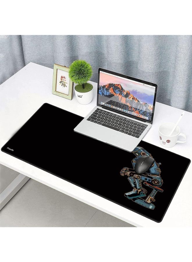 ROBOT Gaming Mouse Pad, Large Extended Keyboard and Mouse Mat for PC, Non Slip Desk Mat | 700× 300×3 mm