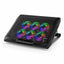 V-05 Laptop Cooling Pad with LED Display, Adjustable Fan Speed Control, High Airflow Cooling Fan, Dual USB Ports, Ergono