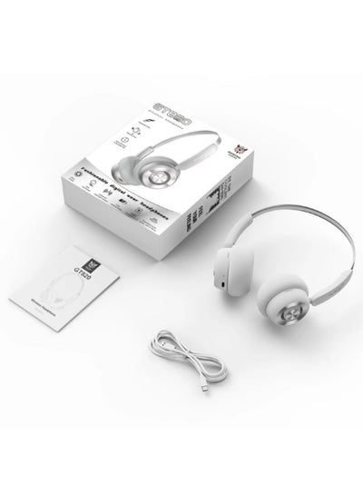GT820 Wireless Bluetooth Headphones – Bluetooth 5.3, 32mm Drivers, Dual Noise-Cancelling Microphones, Up to H Playtime,U