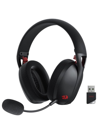 سماعة جيمنج Redragon H848 Wireless بلوتوث خفيفة الوزن أسود