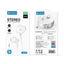 G34 Wired In-Ear Earphones – Clear Stereo Sound Quality, Built-in Microphone for Hands-Free Calls, Comfortable Ergonomic