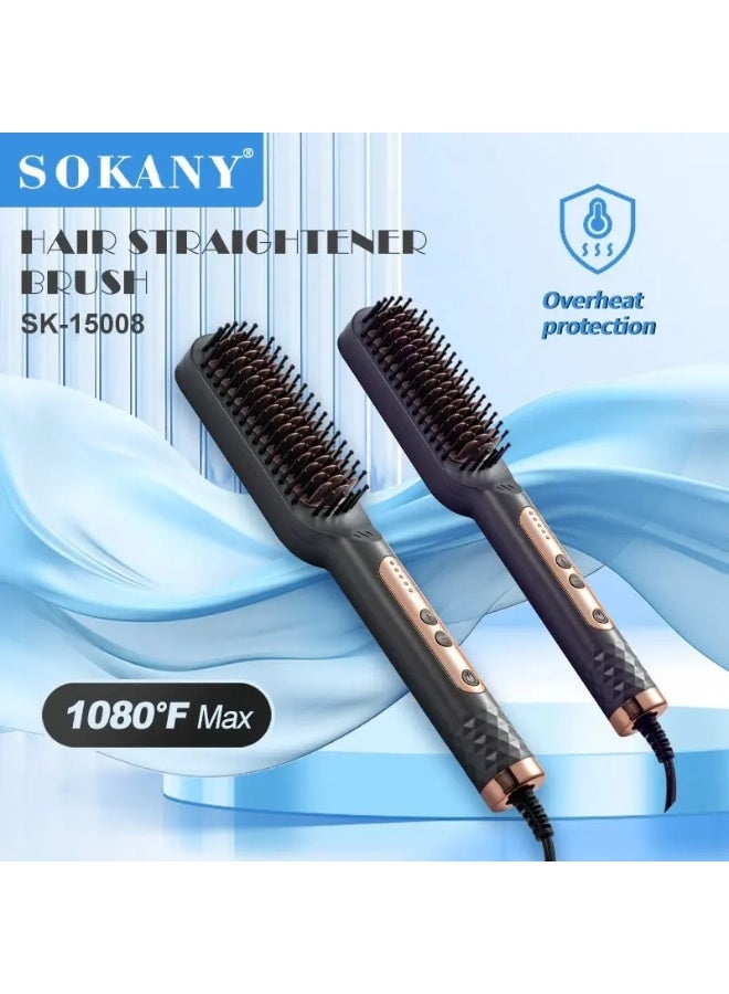 مكواة فرد الشعر سوكاني SK-15008 زر التحكم